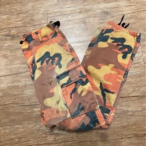Distressed Propper Tactile Cargo Camo Pants